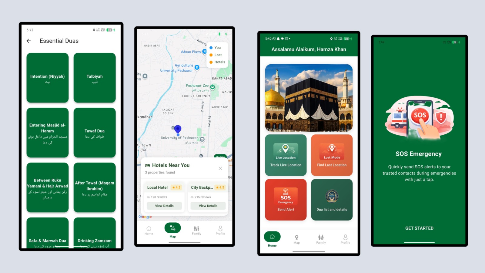Qafila App Screenshot 2